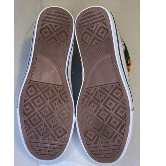 Miami Hurricanes High Top Sneakers - Women's Size 7 - Picture 6 of 8